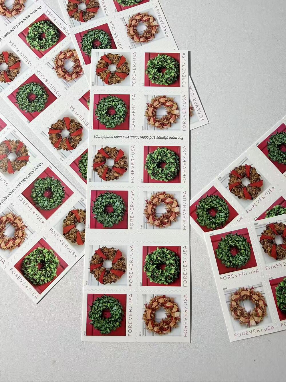 🎀Forever Stamps-Pack of 10 booklets (200 stamps total)
